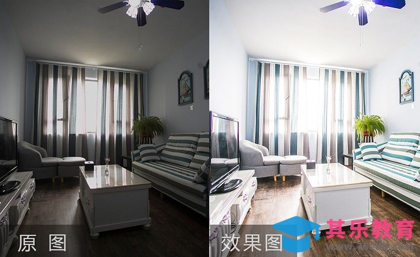 PS-昏暗居室后期修复[虎课网手机摄影入门视频教程][MP4产品摄影教程全集 ]-第1张图片-我要自学网