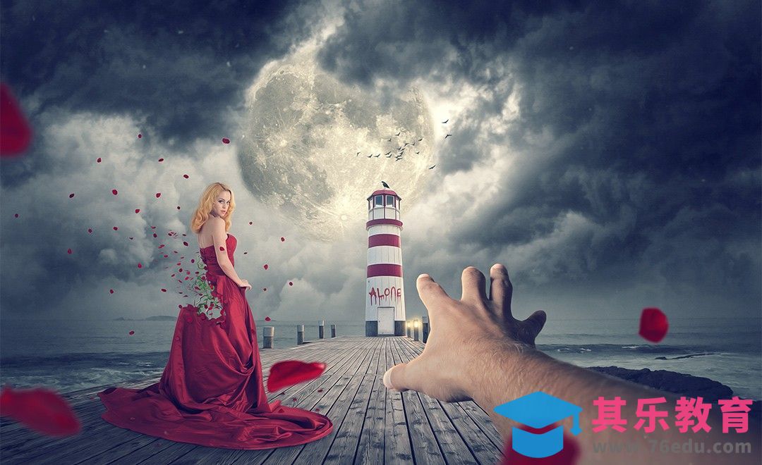 PS-“消逝的爱人“主题创意合成[虎课网最新视频教程][免费高清MP4教程全集 ]-第1张图片-我要自学网