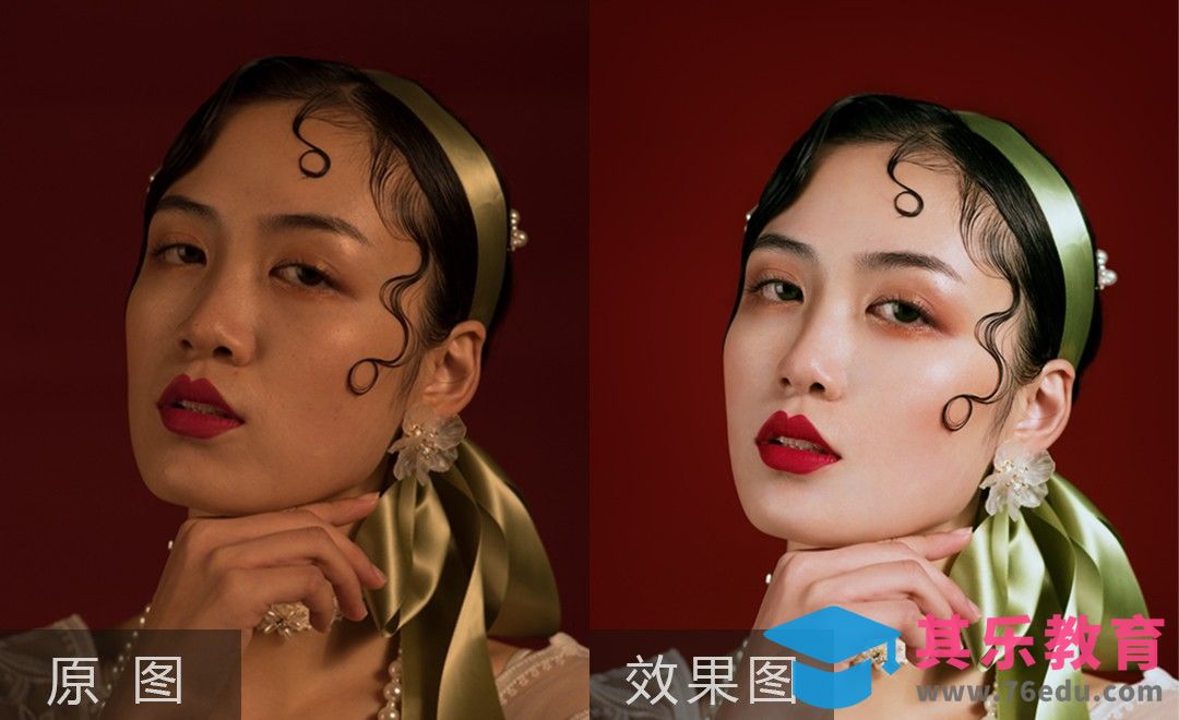 PS+LR-复古新娘妆面精修[虎课网手机摄影入门视频教程][MP4产品摄影教程全集 ]-第1张图片-我要自学网