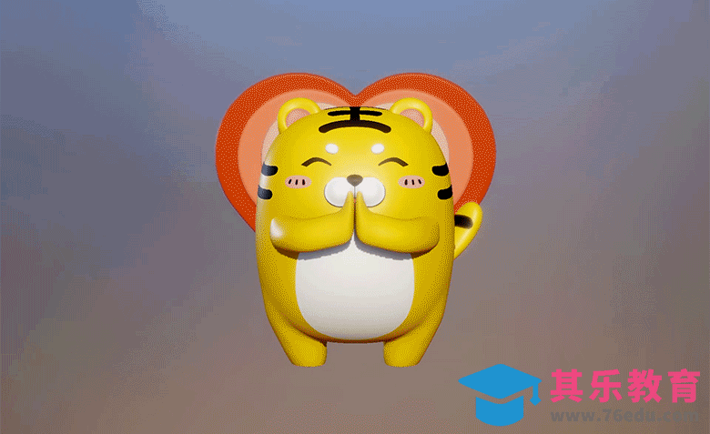 Nomad-卡通小老虎建模渲染（上）[虎课网AICG人工智能视频教程][MP4高清全集 ]-第1张图片-我要自学网