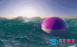 C4D+AE-海洋漂浮效果[虎课网影视动画制作视频教程][MP4影视拍摄教程全集 ]-第1张图片-我要自学网