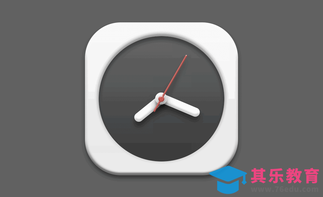 UI图标-动态时钟icon设计[虎课网UI设计视频教程][UI设计教程全集MP4 ]-第1张图片-我要自学网