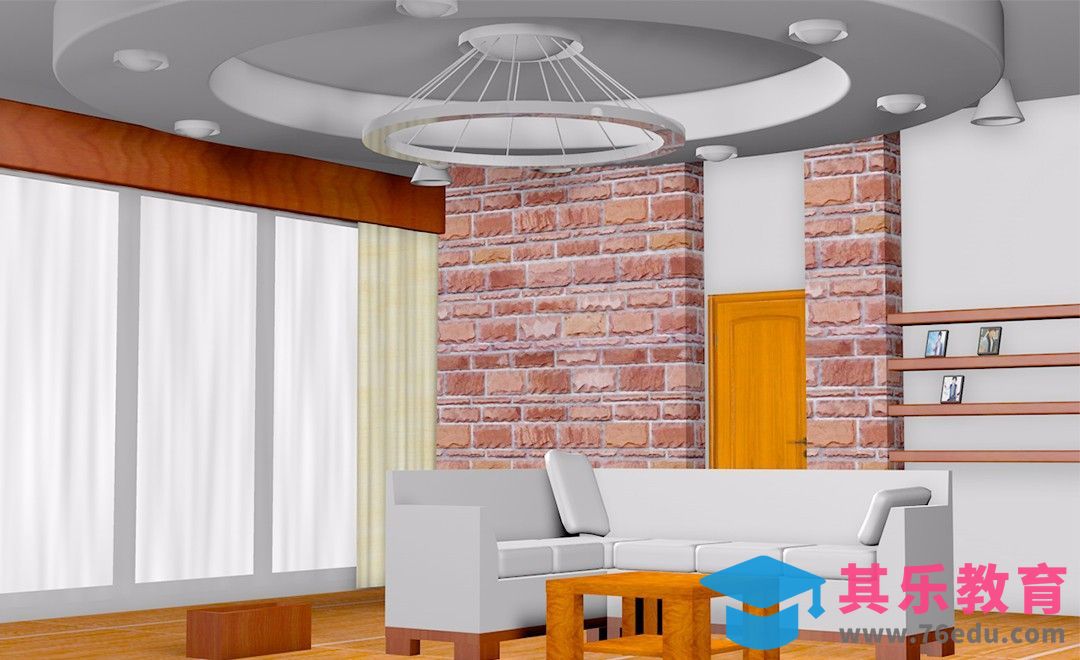 C4D-室内常见元素建模及简单渲染[虎课网C4D设计视频教程][产品数码建模MP4教程全集 ]-第1张图片-我要自学网