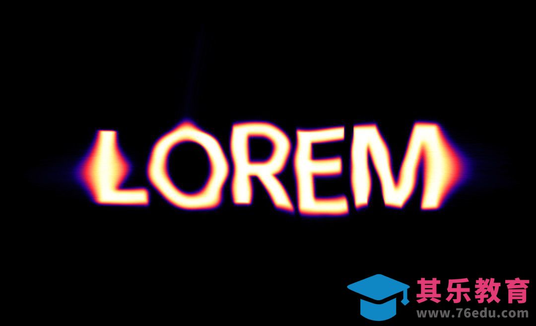 PS-扭曲字效的制作[虎课网平面设计视频教程][字体设计教程MP4高清全集 ]-第1张图片-我要自学网