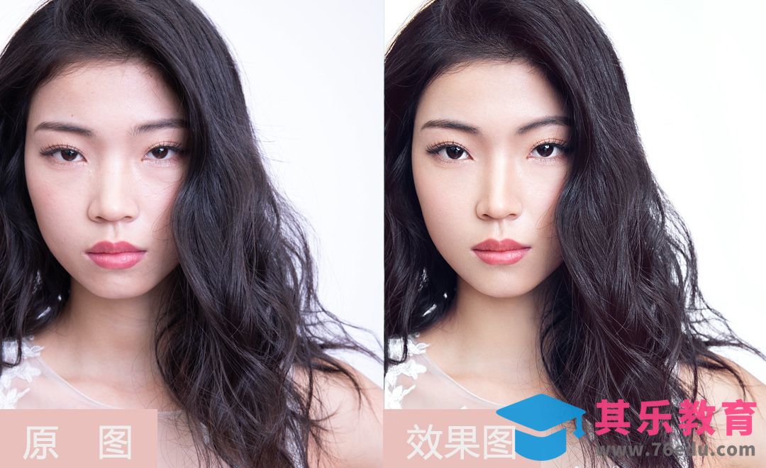 PS-人像精修液化注意事项及肤色统一[虎课网手机摄影入门视频教程][MP4产品摄影教程全集 ]-第1张图片-我要自学网