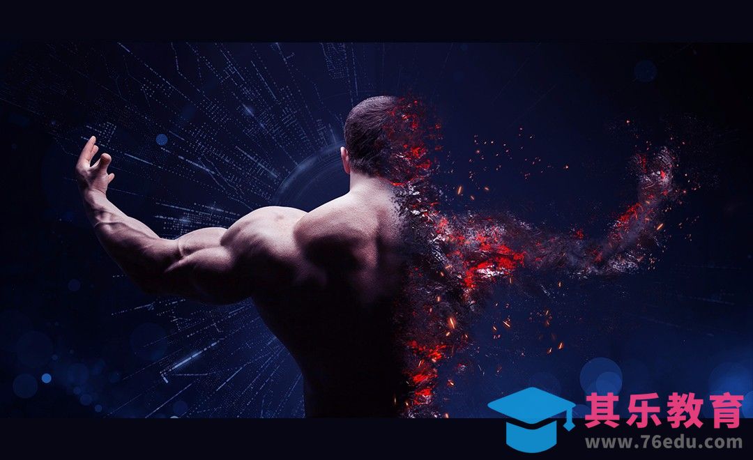 PS-熔岩效果制作[平面设计视频教程][海报设计MP4高清全集 ]-第1张图片-我要自学网