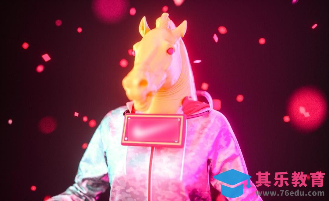 C4D-霓虹灯潮马海报设计[虎课网C4D设计视频教程][产品数码建模MP4教程全集 ]-第1张图片-我要自学网