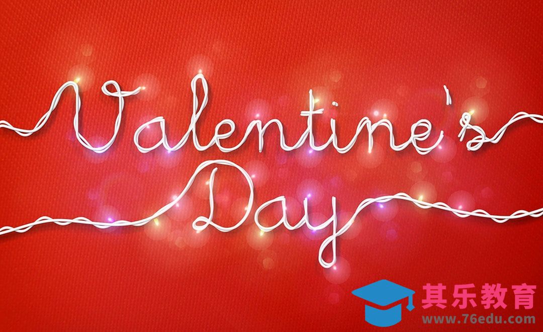 PS-情人节Valentine`s Day[虎课网平面设计视频教程][字体设计教程MP4高清全集 ]-第1张图片-我要自学网