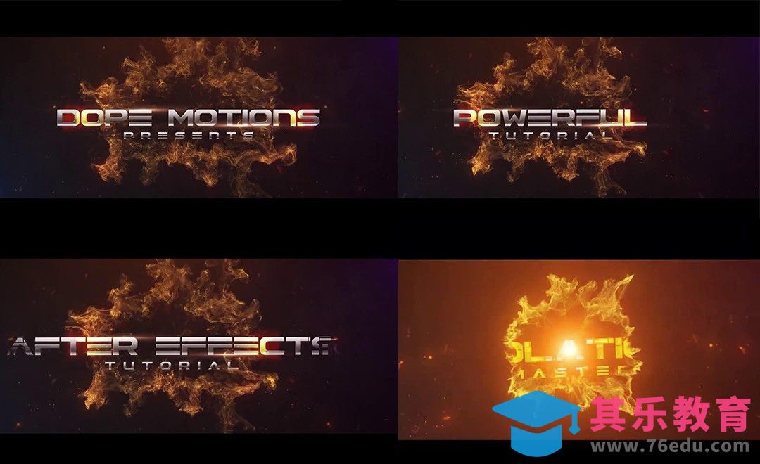 AE-燃炸电影预告片头特效[虎课网最新视频教程][免费高清MP4教程全集 ]-第1张图片-我要自学网