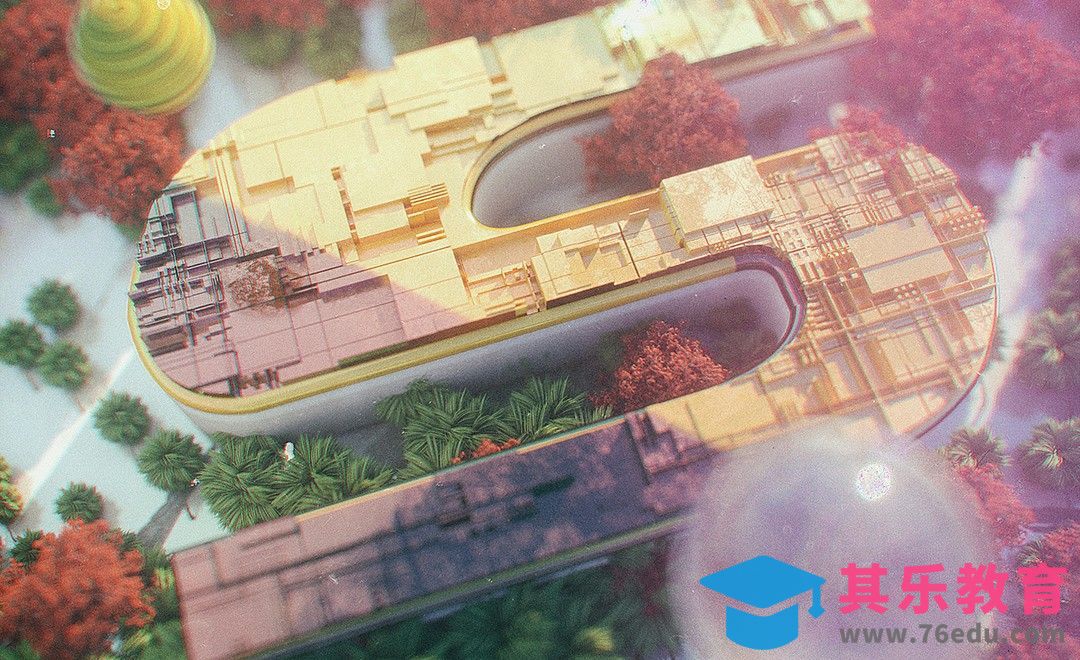 C4D-OC高级课程 森林场景文字合成[虎课网C4D设计视频教程][产品数码建模MP4教程全集 ]-第1张图片-我要自学网