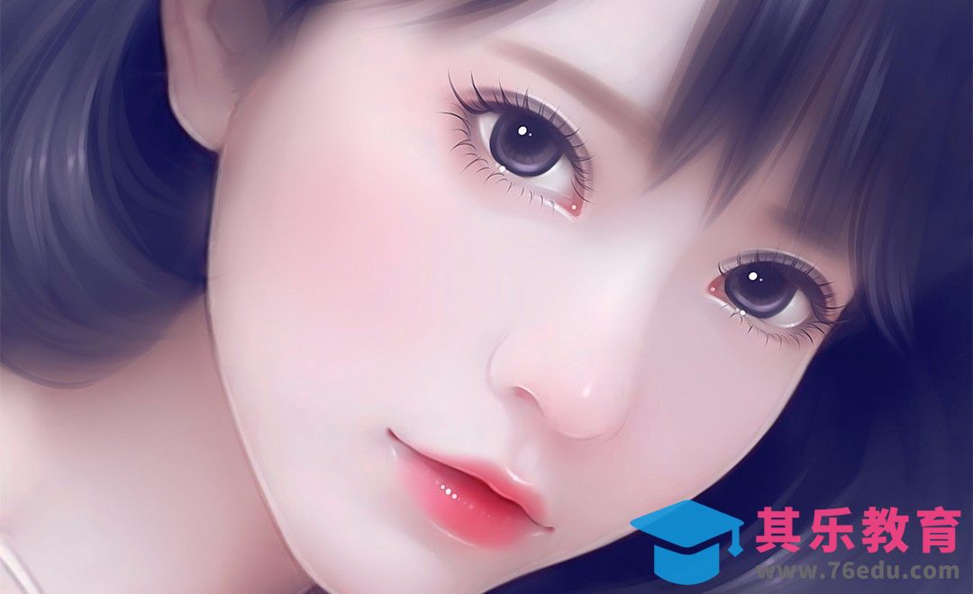 SAI-转手绘-唯美风格人物眼睛刻画[虎课网绘画插画视频教程][ipad商业插画MP4教程全集 ]-第1张图片-我要自学网