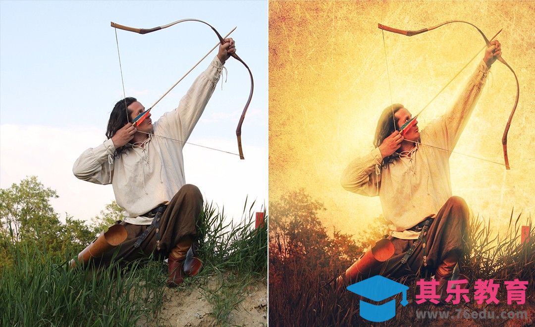 PS-如何修出复古戏剧性效果的图片[虎课网手机摄影入门视频教程][MP4产品摄影教程全集 ]-第1张图片-我要自学网