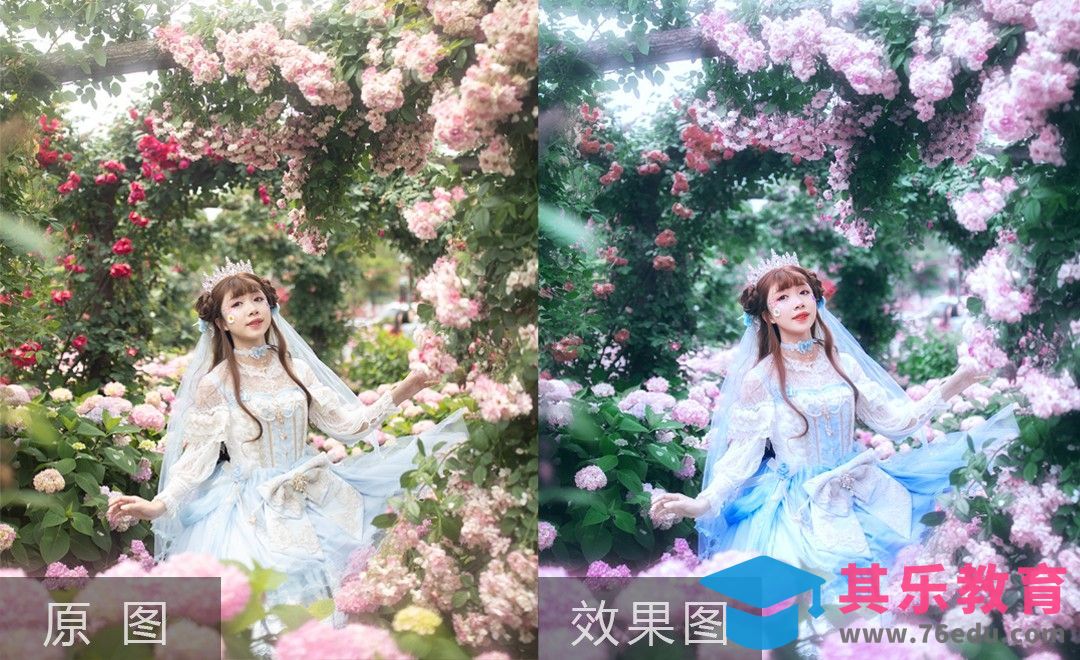 PS-唯美梦幻人像后期调色[虎课网手机摄影入门视频教程][MP4产品摄影教程全集 ]-第1张图片-我要自学网