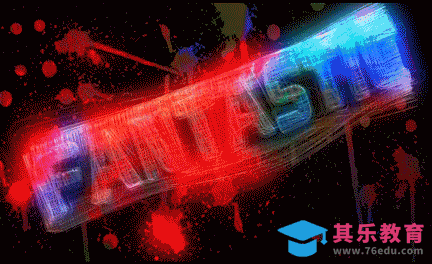 C4D-霓虹复古风 文字动画特效[虎课网影视动画制作视频教程][MP4影视拍摄教程全集 ]-第1张图片-我要自学网