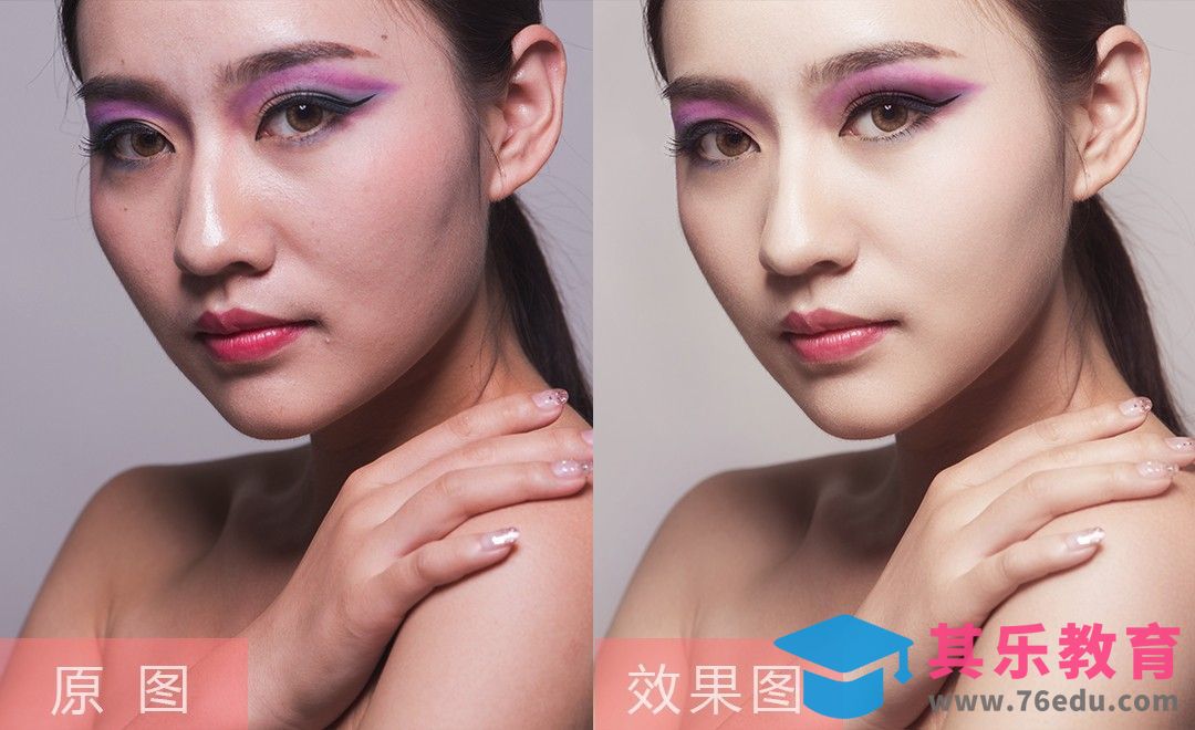 PS-亚洲女模特精修[虎课网手机摄影入门视频教程][MP4产品摄影教程全集 ]-第1张图片-我要自学网