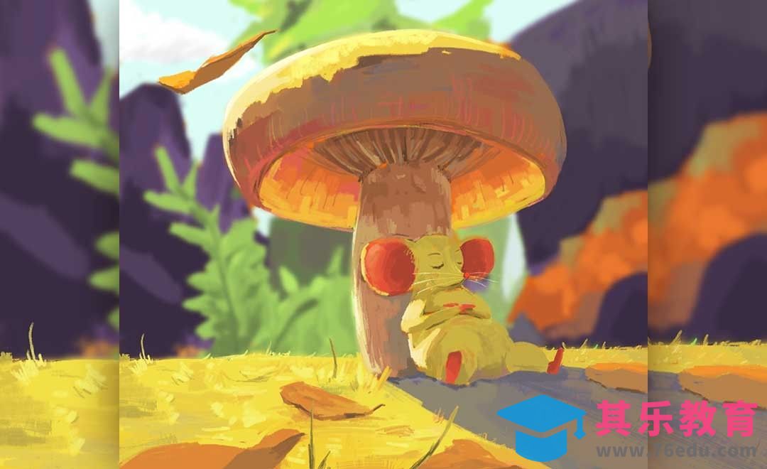 PS-板绘-卡通故事插画绘制[虎课网绘画插画视频教程][ipad商业插画MP4教程全集 ]-第1张图片-我要自学网