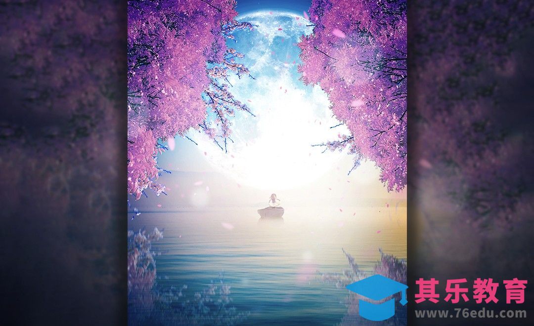 PS-佳期如梦-樱花梦幻合成[平面设计视频教程][海报设计MP4高清全集 ]-第1张图片-我要自学网