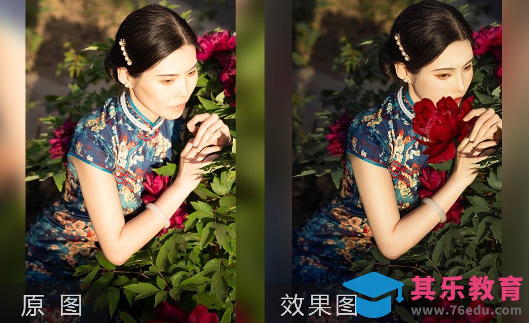 PS-旗袍移花接木人像后期[虎课网手机摄影入门视频教程][MP4产品摄影教程全集 ]-第1张图片-我要自学网