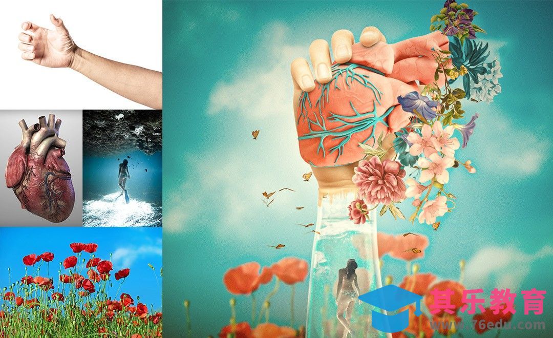 PS-崇尚自然创意合成[虎课网最新视频教程][免费高清MP4教程全集 ]-第1张图片-我要自学网