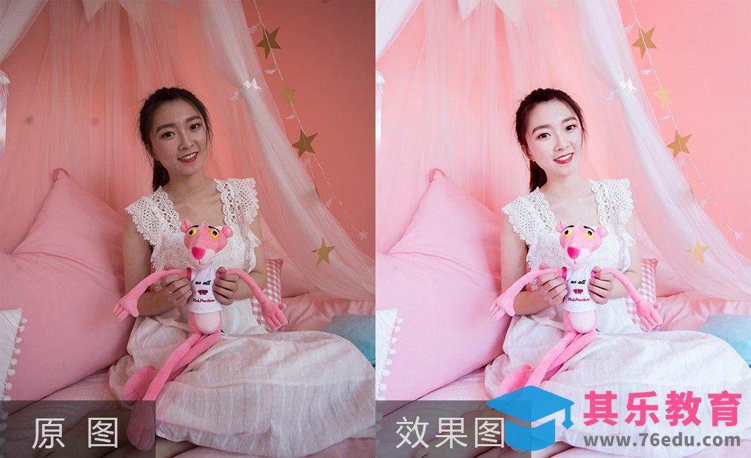 PS-灰暗甜美人像后期修片[虎课网手机摄影入门视频教程][MP4产品摄影教程全集 ]-第1张图片-我要自学网