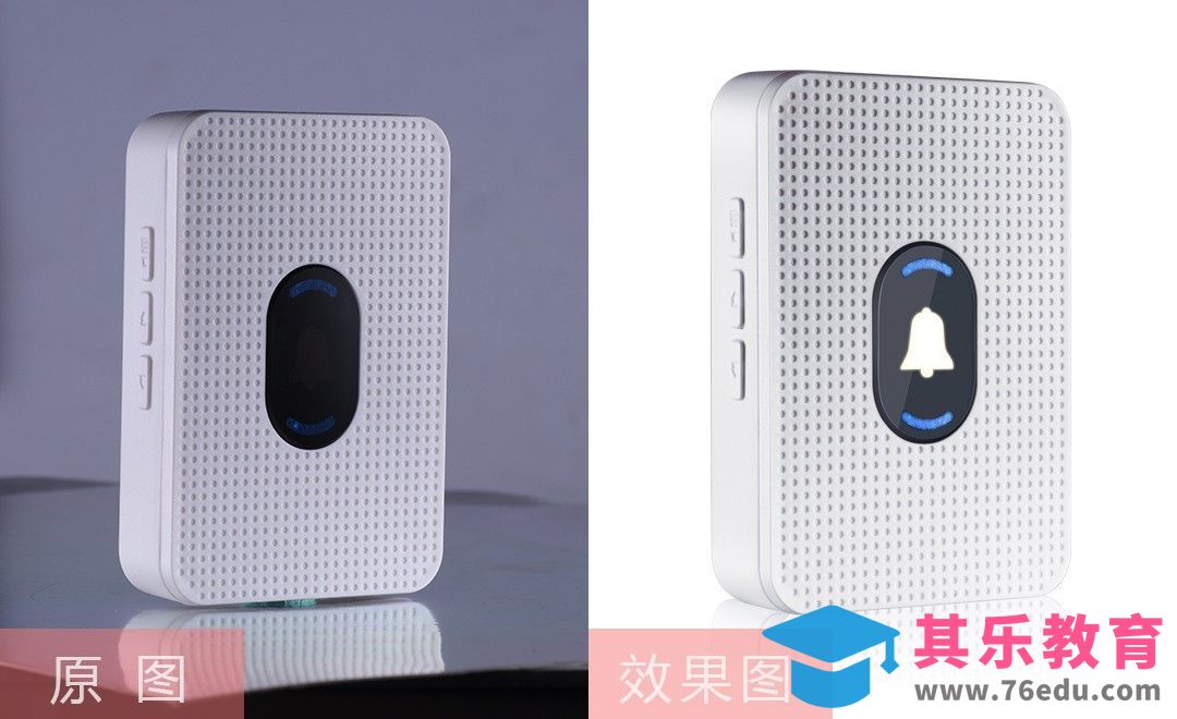 PS-白色无线MP3精修[虎课网电商产品精修视频教程][最新PS修图教程全集MP4 ]-第1张图片-我要自学网