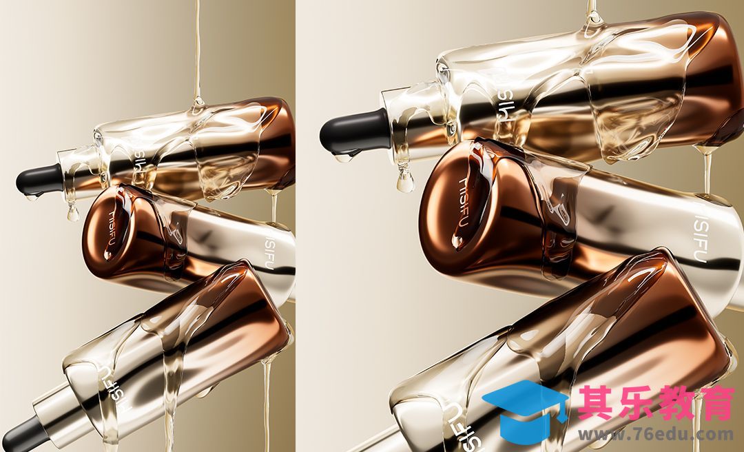 C4D+OC-美妆流体场景案例渲染[虎课网C4D设计视频教程][产品数码建模MP4教程全集 ]-第1张图片-我要自学网