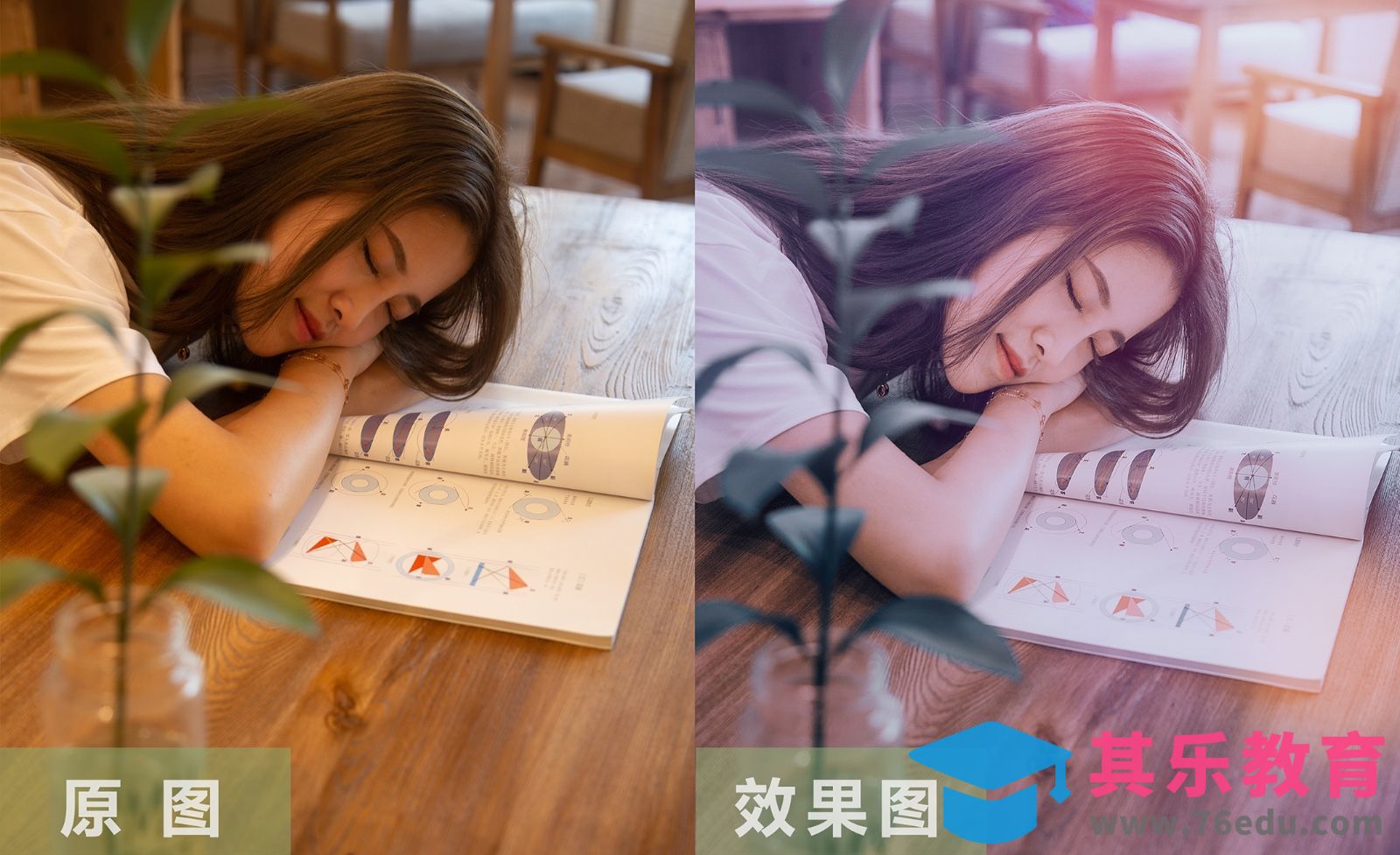 PS-图书馆清新人像摄影后期[虎课网手机摄影入门视频教程][MP4产品摄影教程全集 ]-第1张图片-我要自学网