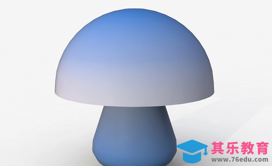 C4D-6分钟制作一个蘑菇台灯[虎课网C4D设计视频教程][产品数码建模MP4教程全集 ]-第1张图片-我要自学网