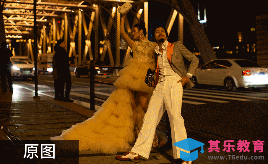 PS-样片系列夜景色彩调色思路[虎课网手机摄影入门视频教程][MP4产品摄影教程全集 ]-第1张图片-我要自学网