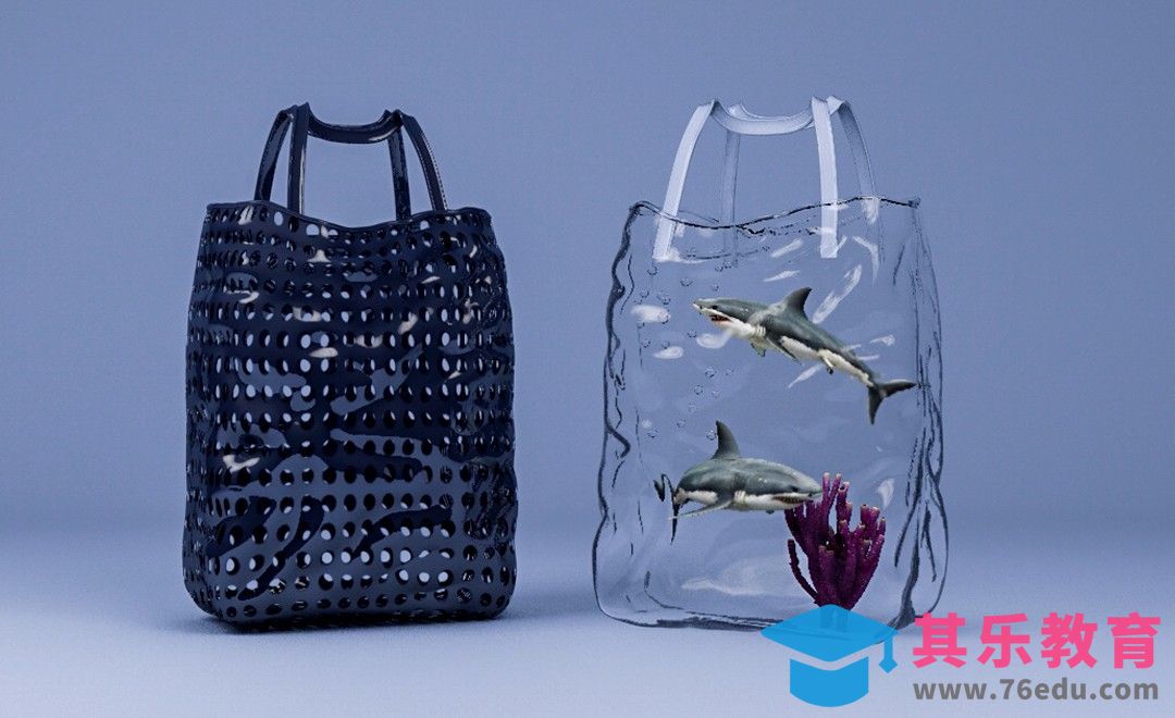 C4D-高仿真女包大牌手袋建模及渲染[虎课网C4D设计视频教程][产品数码建模MP4教程全集 ]-第1张图片-我要自学网