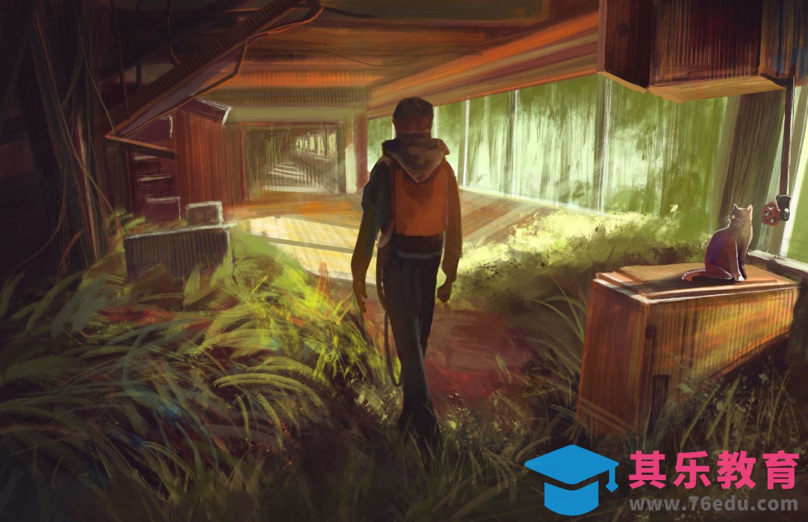 PS-板绘插画-色彩与空间关系[虎课网绘画插画视频教程][ipad商业插画MP4教程全集 ]-第1张图片-我要自学网