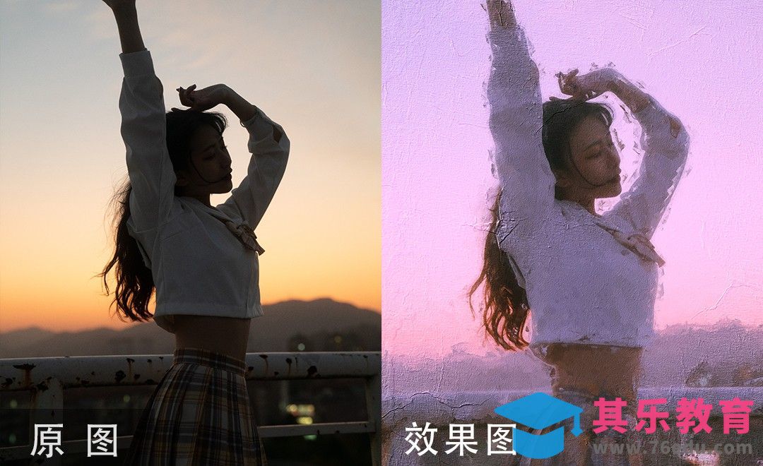 PS-油画人像后期效果[虎课网手机摄影入门视频教程][MP4产品摄影教程全集 ]-第1张图片-我要自学网