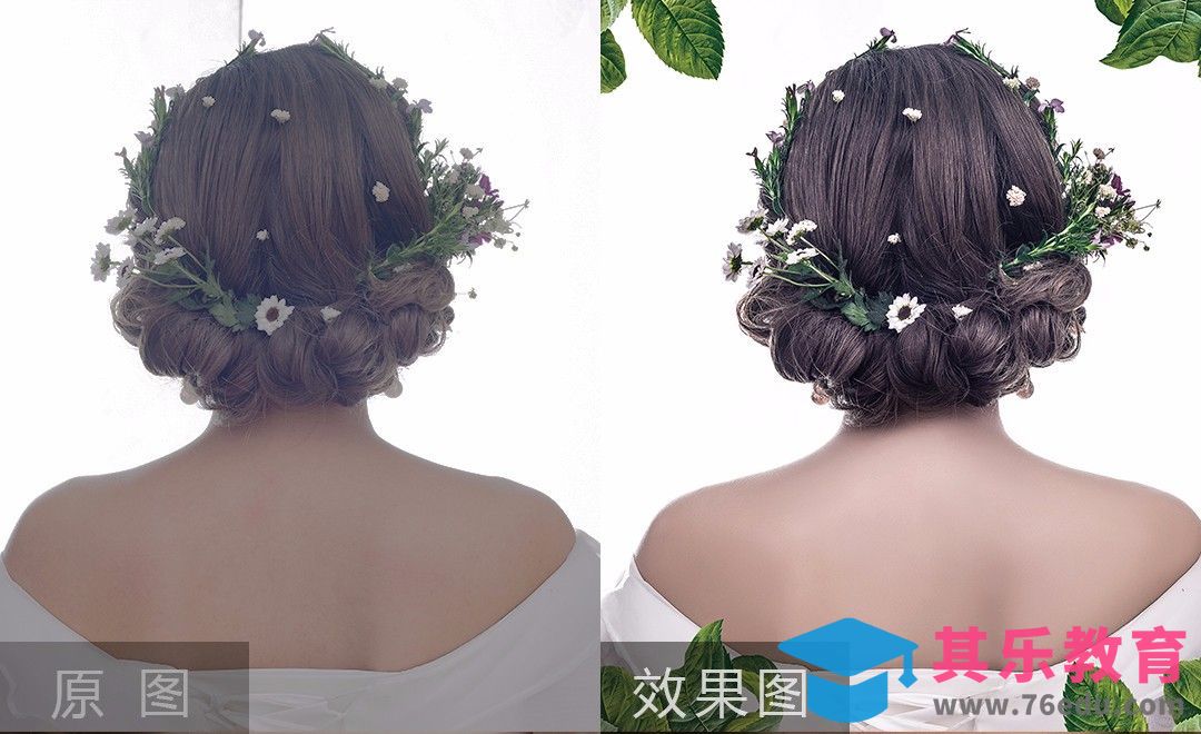 PS-优雅新娘发饰后期出来处理[虎课网手机摄影入门视频教程][MP4产品摄影教程全集 ]-第1张图片-我要自学网