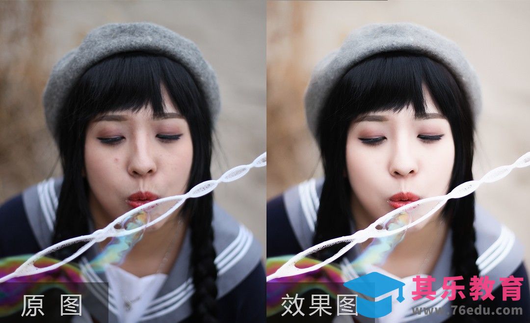 LR+PS-人像后期毫无ps痕迹的修容方式[虎课网手机摄影入门视频教程][MP4产品摄影教程全集 ]-第1张图片-我要自学网