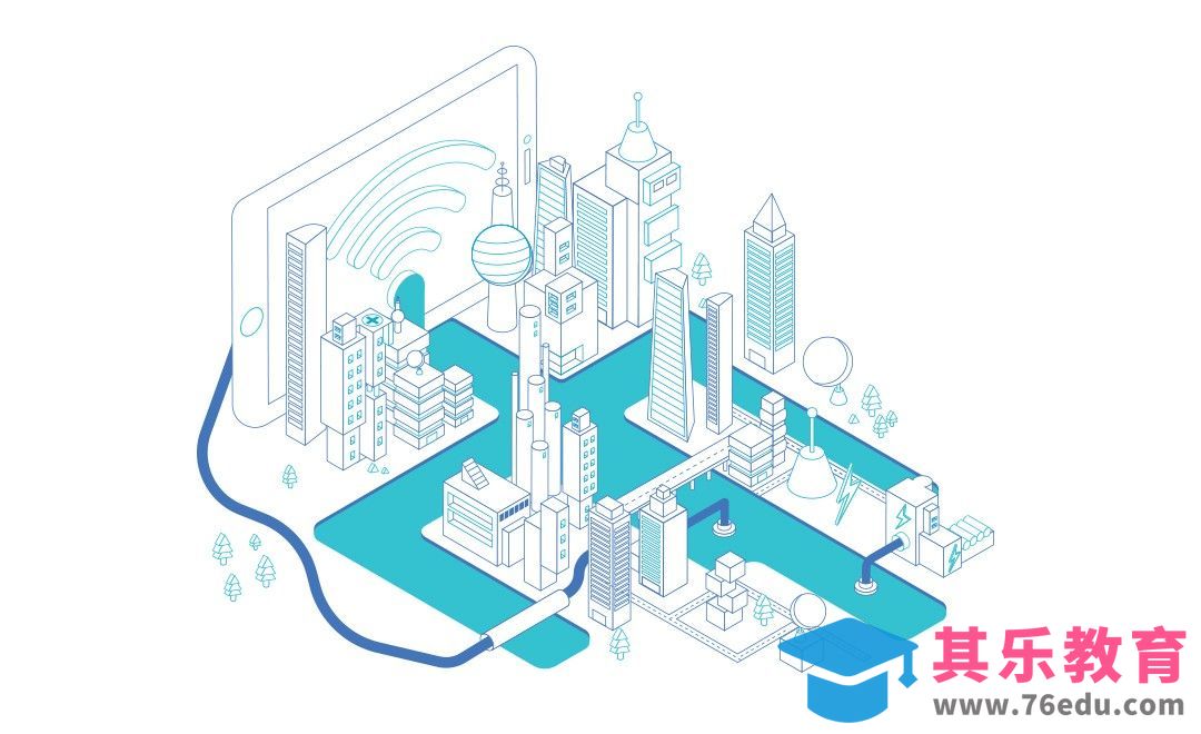 AI-2.5D线性插画[虎课网绘画插画视频教程][ipad商业插画MP4教程全集 ]-第1张图片-我要自学网