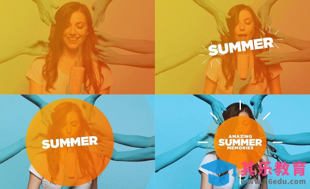 AE-多彩夏天商业广告片头[虎课网最新视频教程][免费高清MP4教程全集 ]-第1张图片-我要自学网