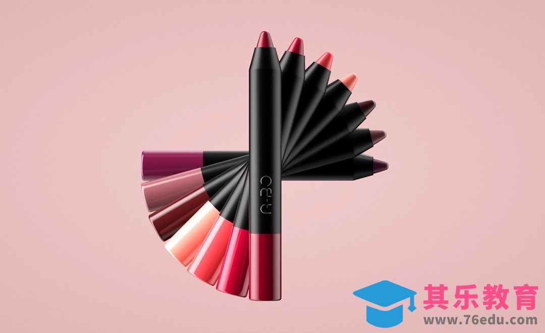 C4D+OC+AE-唇线笔动效教程（上集）[虎课网C4D设计视频教程][产品数码建模MP4教程全集 ]-第1张图片-我要自学网