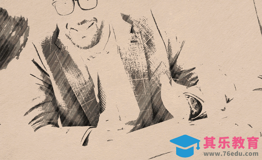 AE-铅笔素描风照片展示效果[虎课网影视动画制作视频教程][MP4影视拍摄教程全集 ]-第1张图片-我要自学网