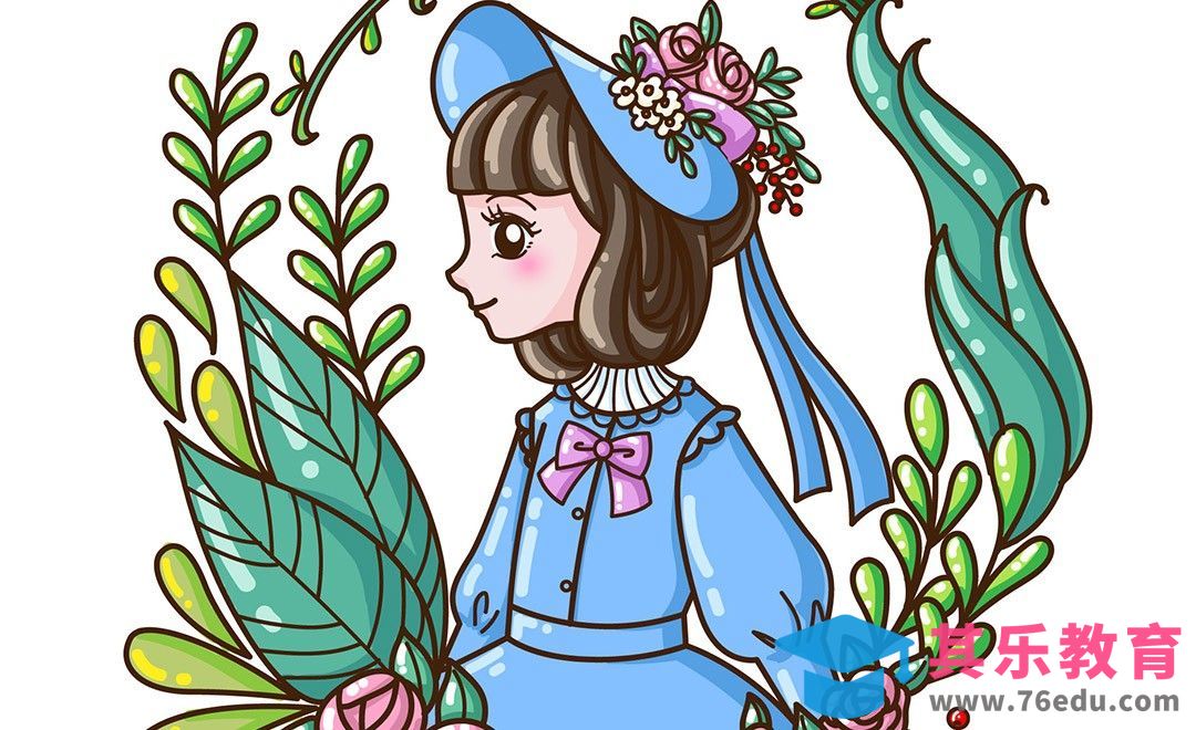 AI-矢量儿童插画英国小姐[虎课网绘画插画视频教程][ipad商业插画MP4教程全集 ]-第1张图片-我要自学网