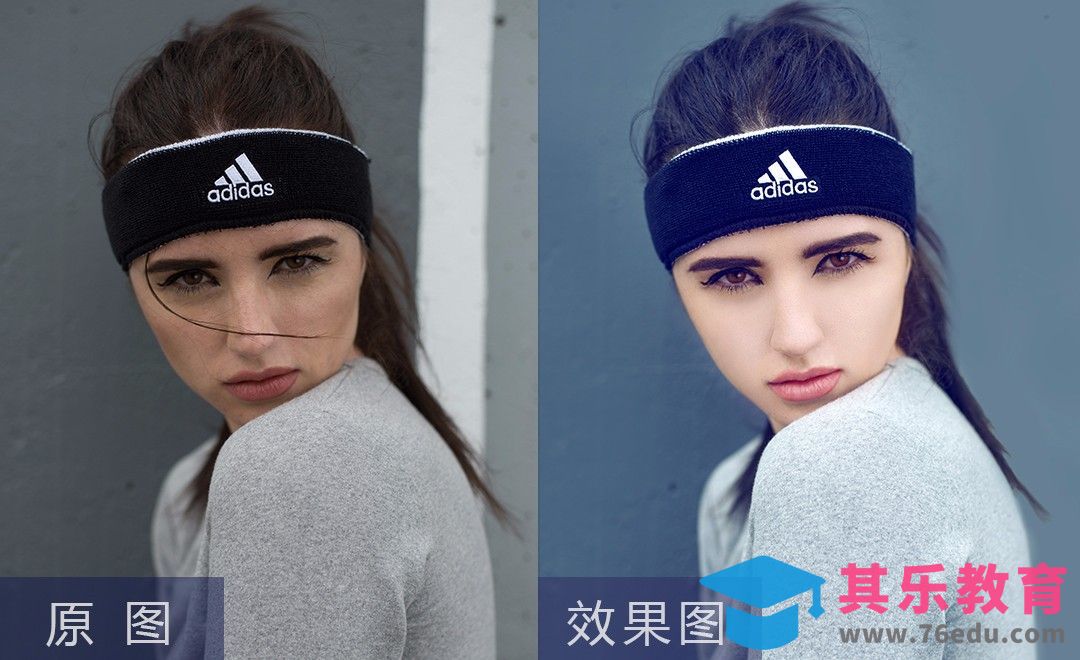 PS-运动装女模特精修[虎课网手机摄影入门视频教程][MP4产品摄影教程全集 ]-第1张图片-我要自学网