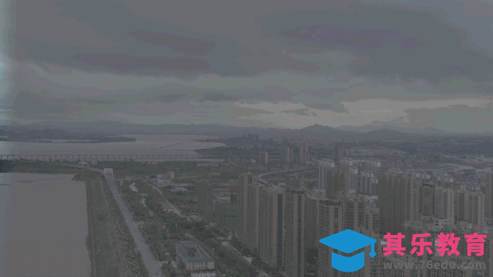 达芬奇-城市航拍风光实景调色[虎课网影视动画制作视频教程][MP4影视拍摄教程全集 ]-第1张图片-我要自学网