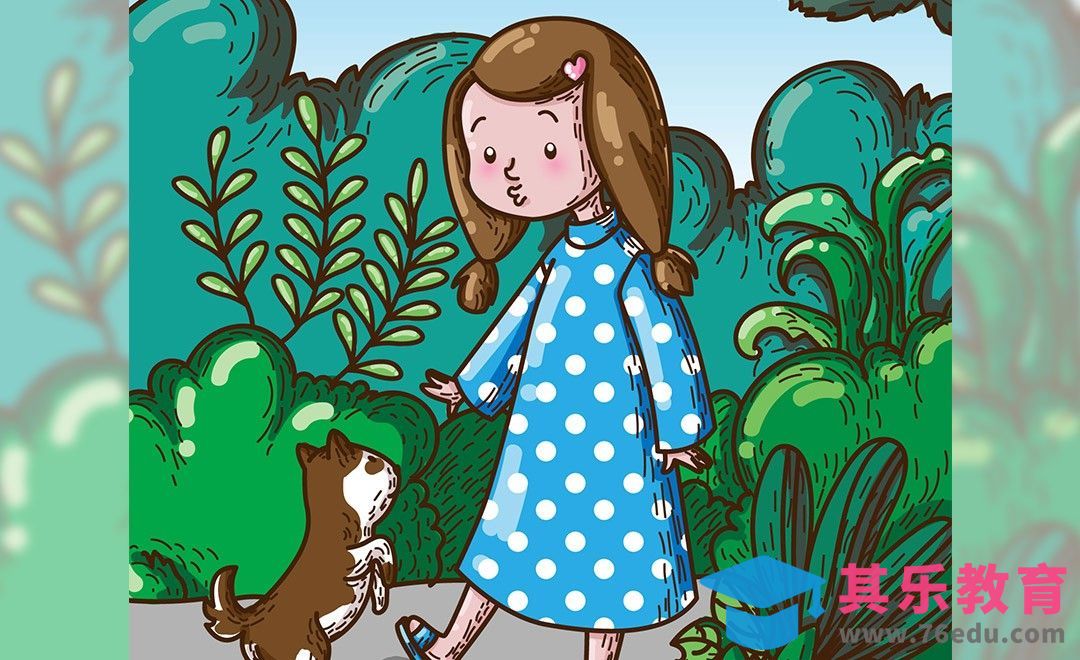 AI-矢量儿童插画散步[虎课网绘画插画视频教程][ipad商业插画MP4教程全集 ]-第1张图片-我要自学网