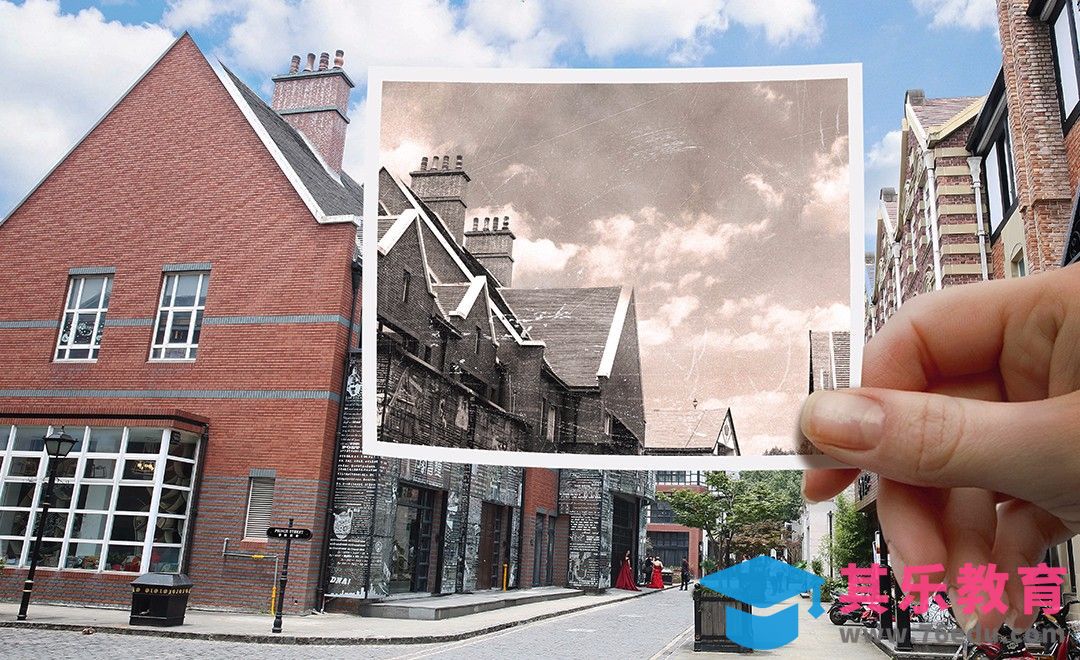 PS-速学·制作今昔对比照[平面设计视频教程][海报设计MP4高清全集 ]-第1张图片-我要自学网