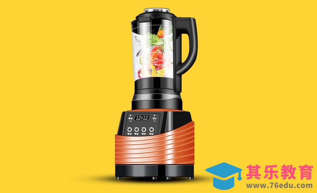 PS-鼠绘榨汁机[虎课网电商产品精修视频教程][最新PS修图教程全集MP4 ]-第1张图片-我要自学网