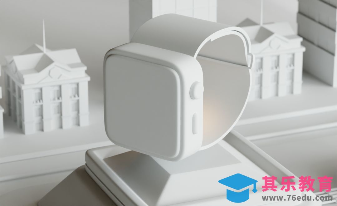 Blender-手表banner场景制作-手表建模[虎课网Blender视频教程][Blender建模教程MP4教程全集 ]-第1张图片-我要自学网