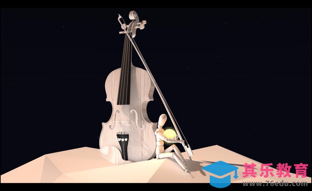 C4D-怀抱初阳立体文艺海报[虎课网C4D设计视频教程][产品数码建模MP4教程全集 ]-第1张图片-我要自学网