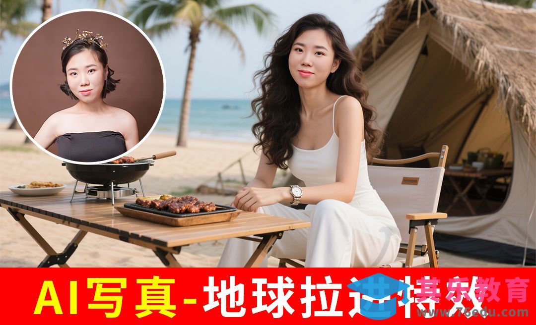 即梦+vidu-打造AI写真+地球拉进特效AI视频[虎课网AICG人工智能视频教程][MP4高清全集 ]-第1张图片-我要自学网