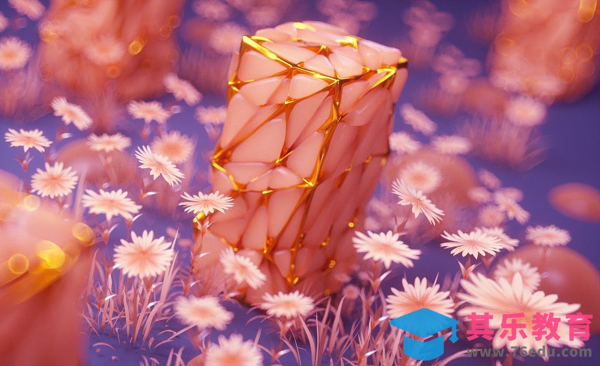 C4D+OC-蠕动立方体小场景[虎课网C4D设计视频教程][产品数码建模MP4教程全集 ]-第1张图片-我要自学网