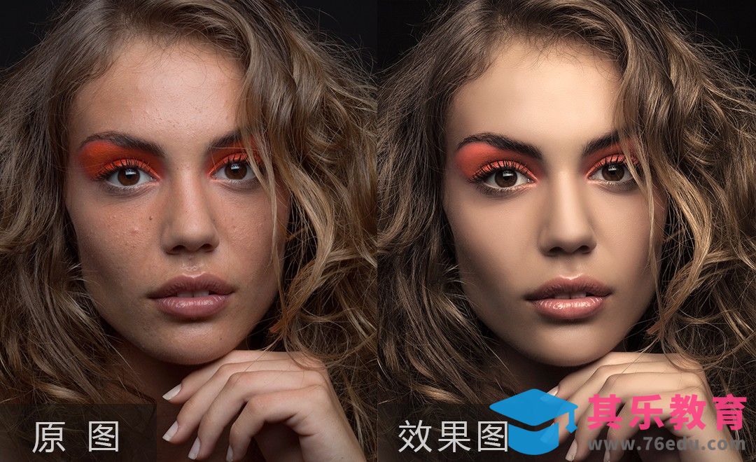 PS-彩妆模特后期磨皮精修[虎课网手机摄影入门视频教程][MP4产品摄影教程全集 ]-第1张图片-我要自学网