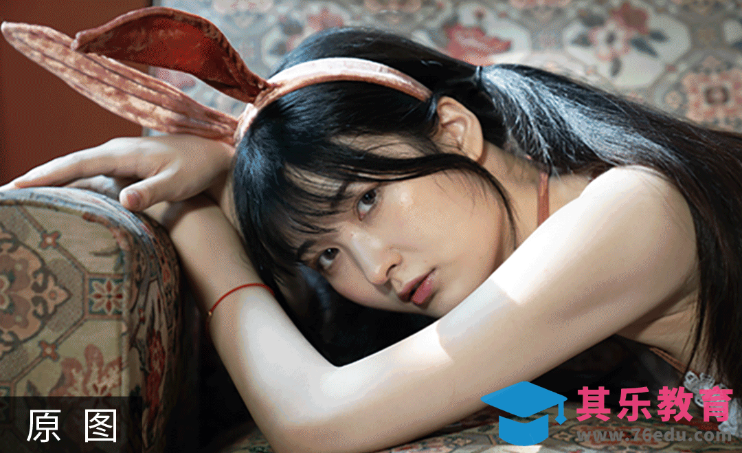 PS-兔女郎复古私房后期[虎课网手机摄影入门视频教程][MP4产品摄影教程全集 ]-第1张图片-我要自学网